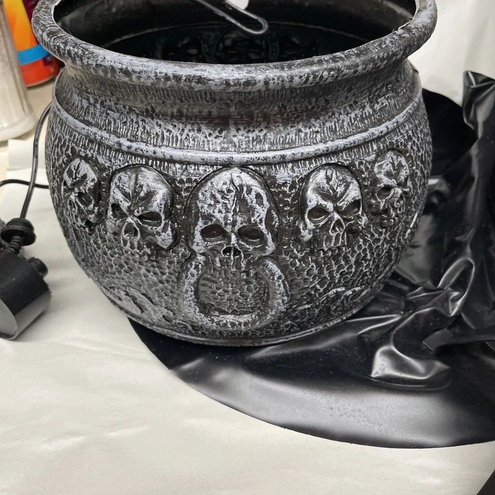 Halloween Light-Up Cauldron Mister  by Way to Celebrate